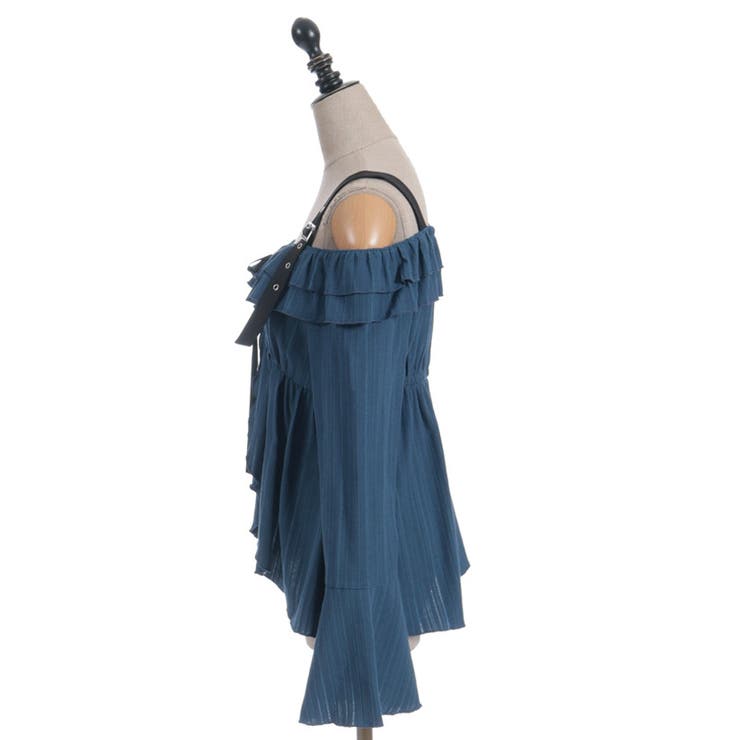 オフショルフリルトップス | axes femme | 詳細画像19 