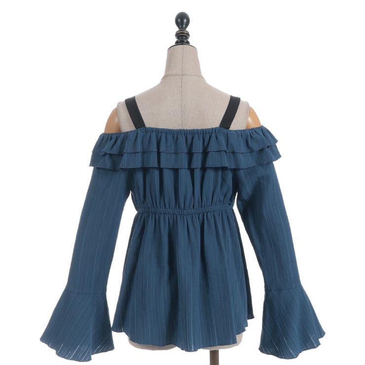 オフショルフリルトップス | axes femme | 詳細画像20 