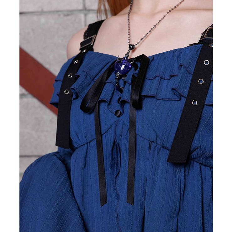 オフショルフリルトップス | axes femme | 詳細画像6 