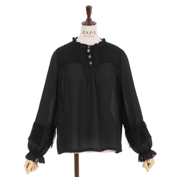 【ネヲン】axes femme ジャケット+ブラウス ネヲン】axes femme ジャケット+ブラウス axes femme｜金具使