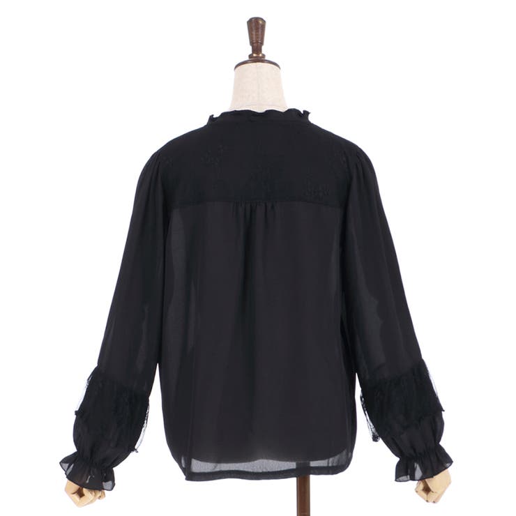 ビスチェ切替ブラウス[品番：IGAW0002353]｜axes femme