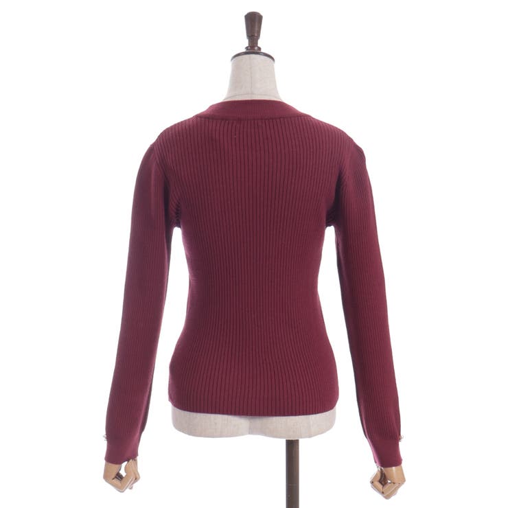 ランダムビジュー装飾ニット | axes femme | 詳細画像12 