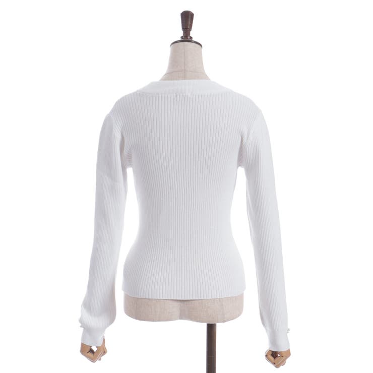 ランダムビジュー装飾ニット | axes femme | 詳細画像28 