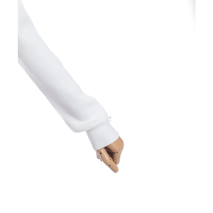 ランダムビジュー装飾ニット | axes femme | 詳細画像31 