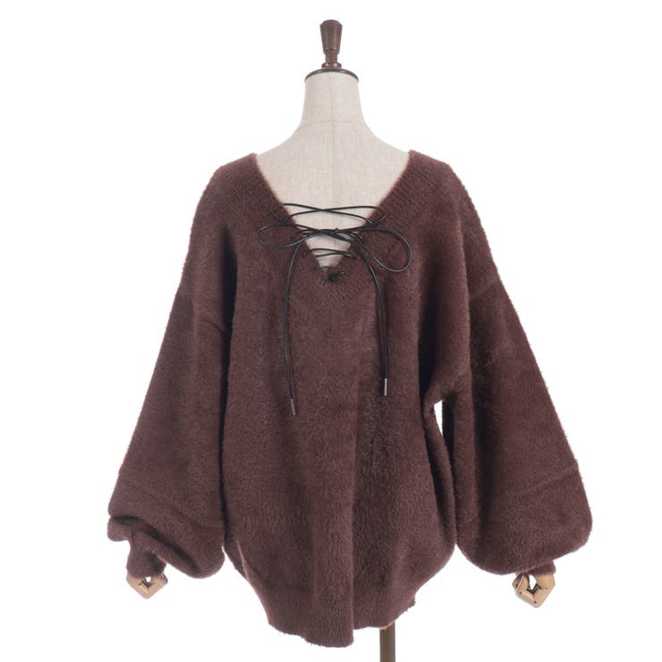 フェザーロングニット | axes femme | 詳細画像17 