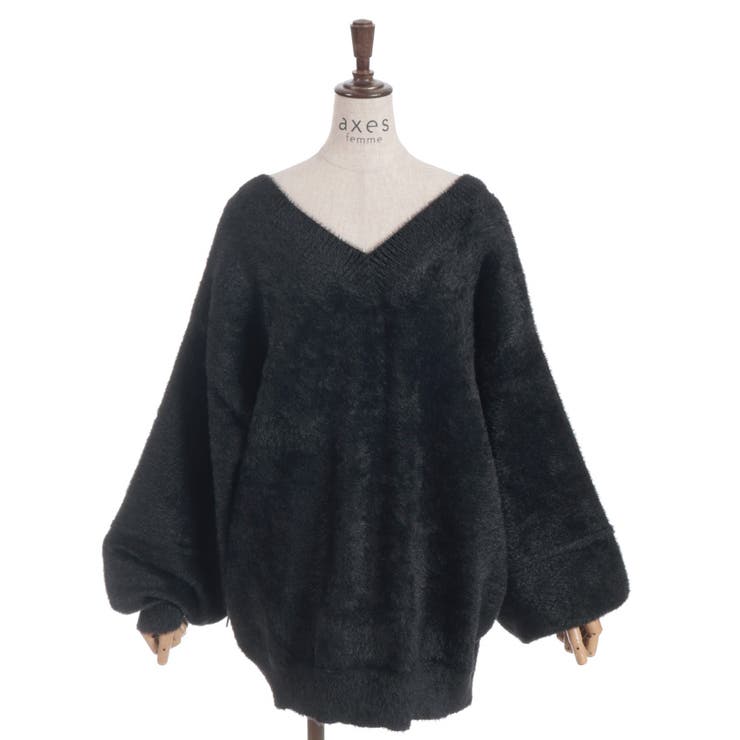 フェザーロングニット | axes femme | 詳細画像23 