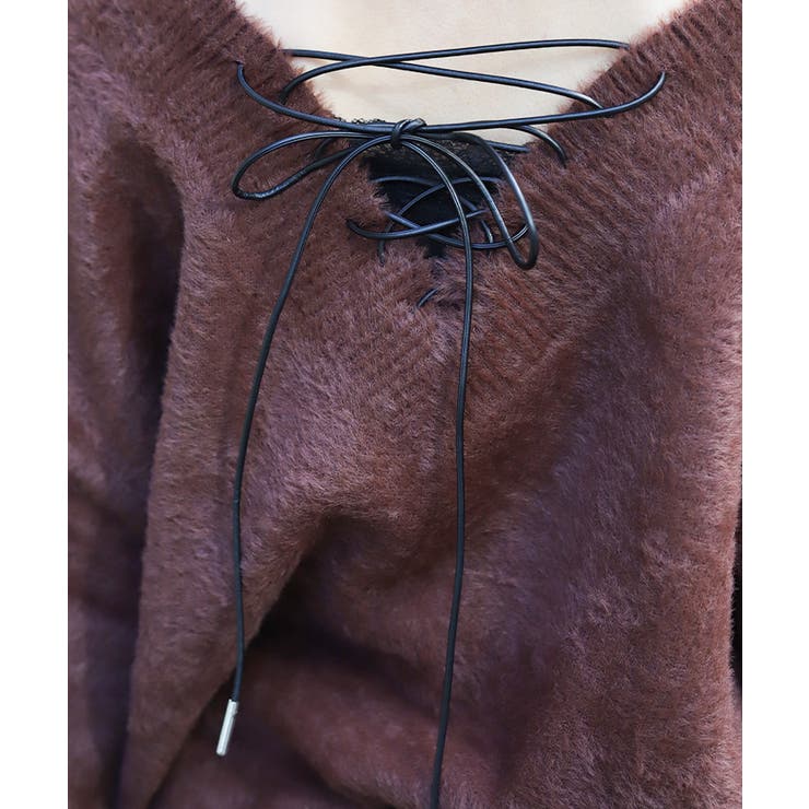 フェザーロングニット | axes femme | 詳細画像5 