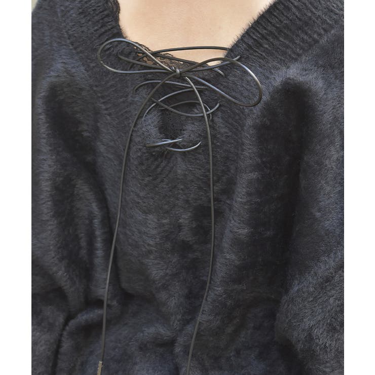 フェザーロングニット | axes femme | 詳細画像6 