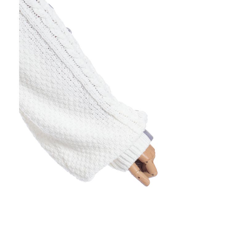 レースアップモールヤーンカーディガン | axes femme | 詳細画像33 