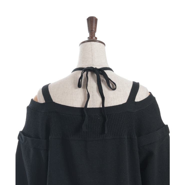 オフショル風ニットカーディガン | axes femme | 詳細画像29 