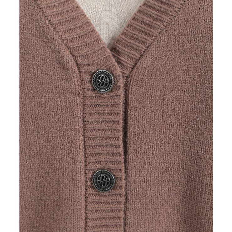 蝶刺繍ロングニットカーディガン | axes femme | 詳細画像28 