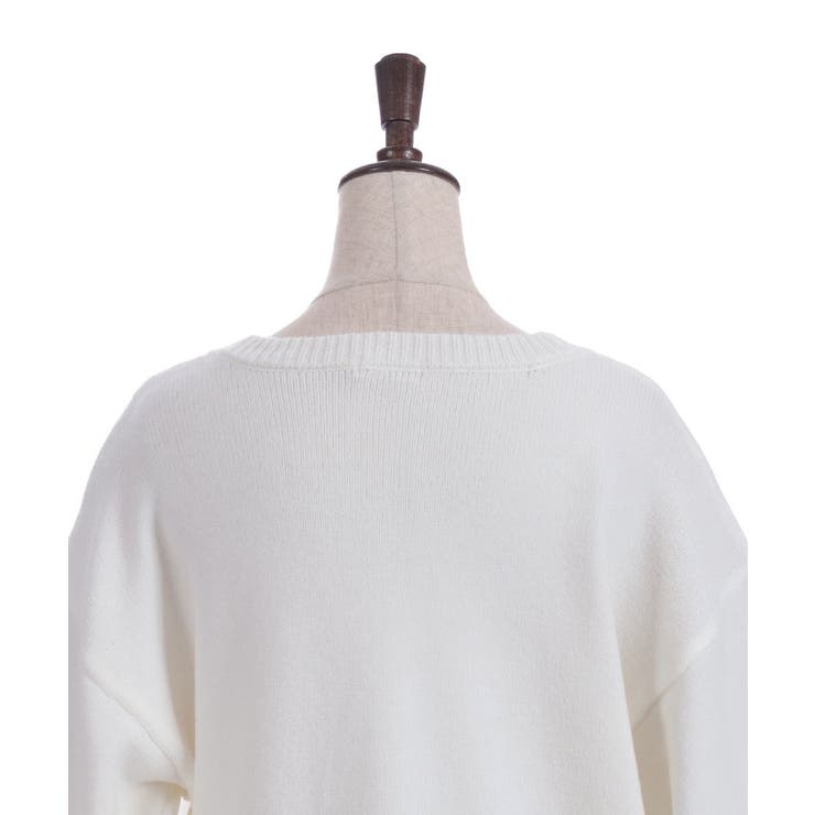 薔薇×蝶刺繍ロングカーディガン | axes femme | 詳細画像19 