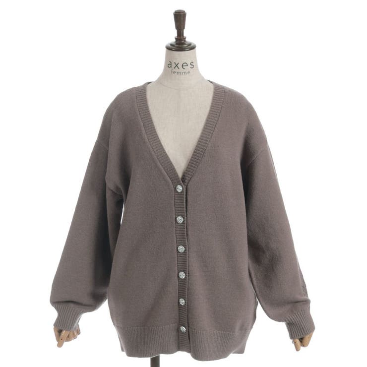 薔薇×蝶刺繍ロングカーディガン | axes femme | 詳細画像22 