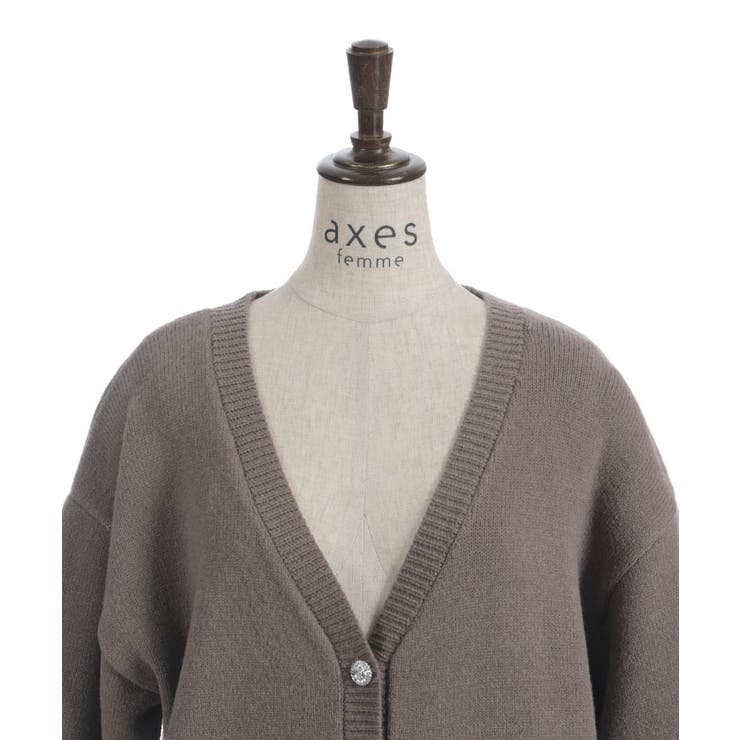 薔薇×蝶刺繍ロングカーディガン | axes femme | 詳細画像25 