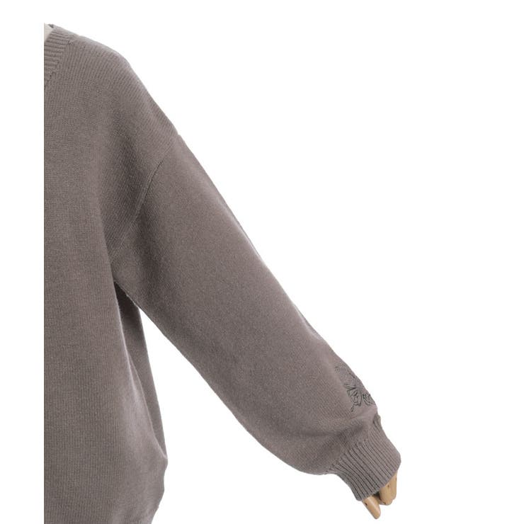 薔薇×蝶刺繍ロングカーディガン | axes femme | 詳細画像31 