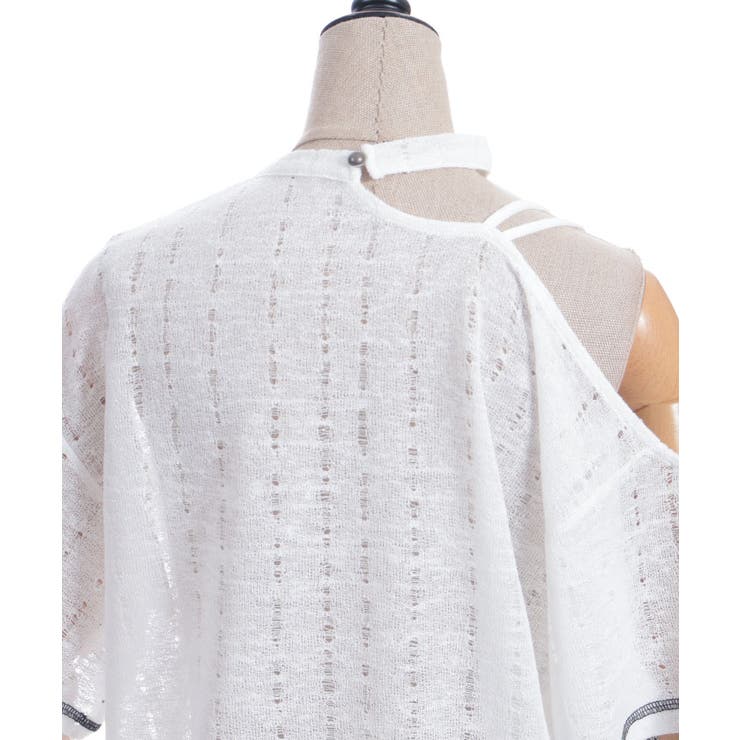 クラゲプリントアシメプルオーバー | axes femme | 詳細画像18 