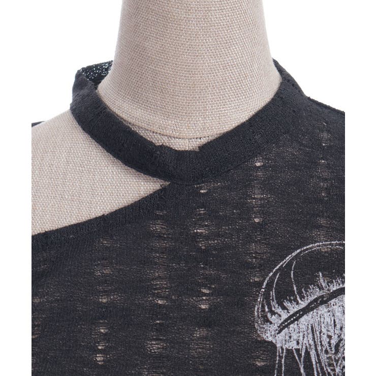 クラゲプリントアシメプルオーバー | axes femme | 詳細画像29 