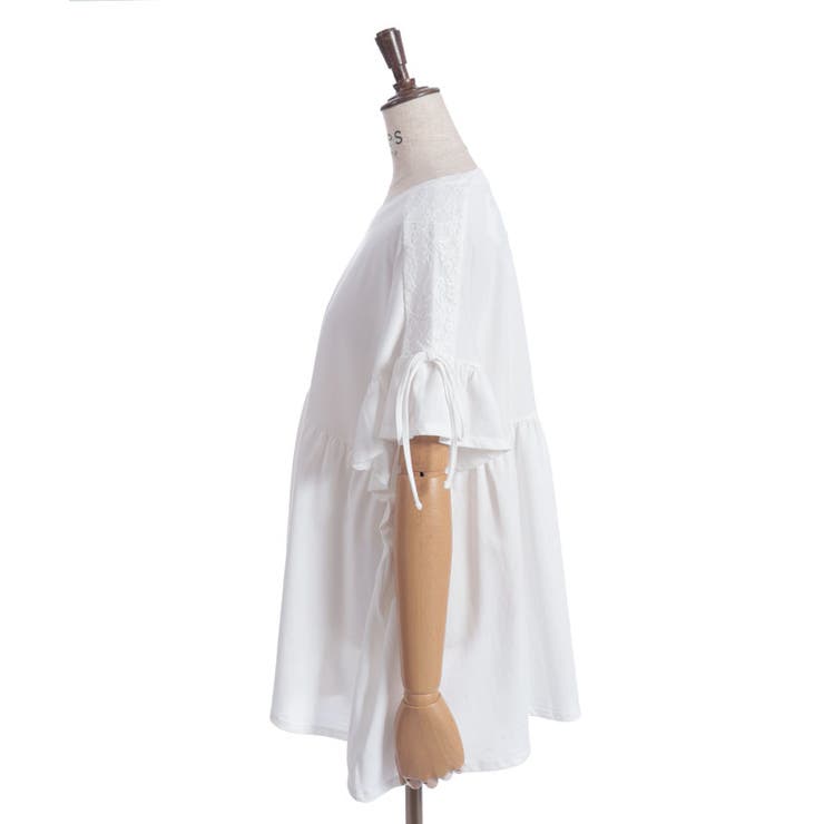 接触冷感切替フレアロングプルオーバー | axes femme | 詳細画像23 