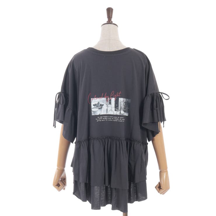 アソートＰＴフリルＴシャツ | axes femme | 詳細画像17 