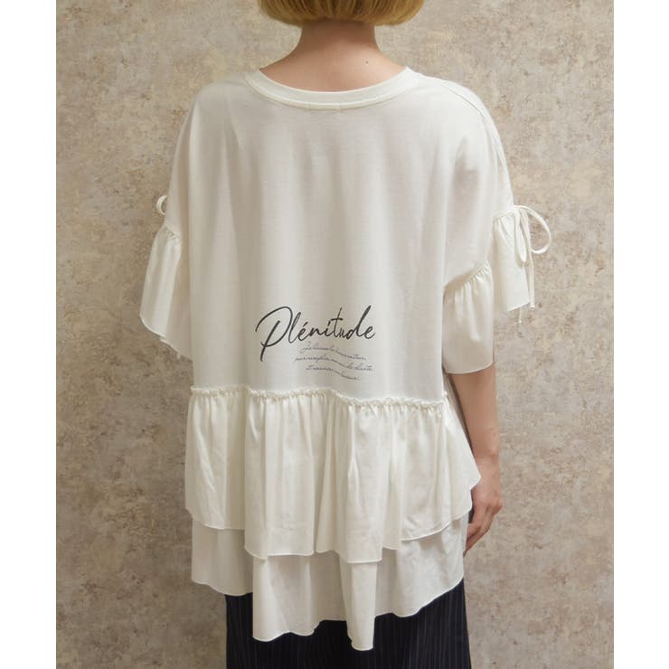 アソートＰＴフリルＴシャツ | axes femme | 詳細画像3 
