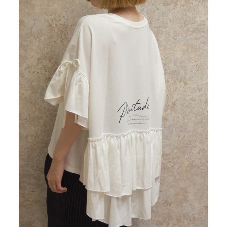 アソートＰＴフリルＴシャツ | axes femme | 詳細画像6 