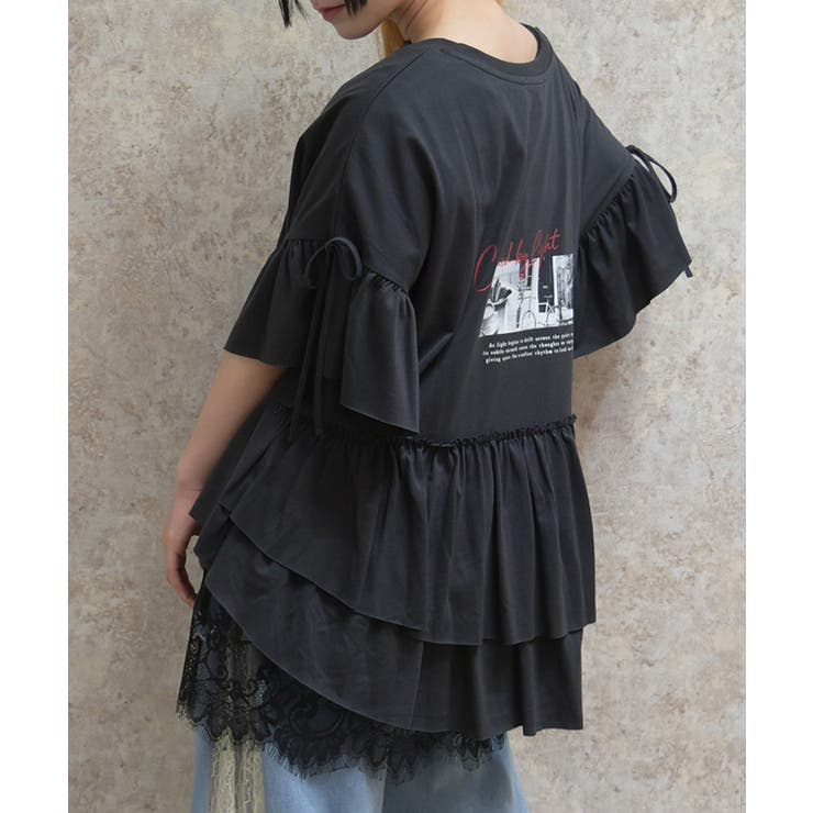 アソートＰＴフリルＴシャツ | axes femme | 詳細画像8 