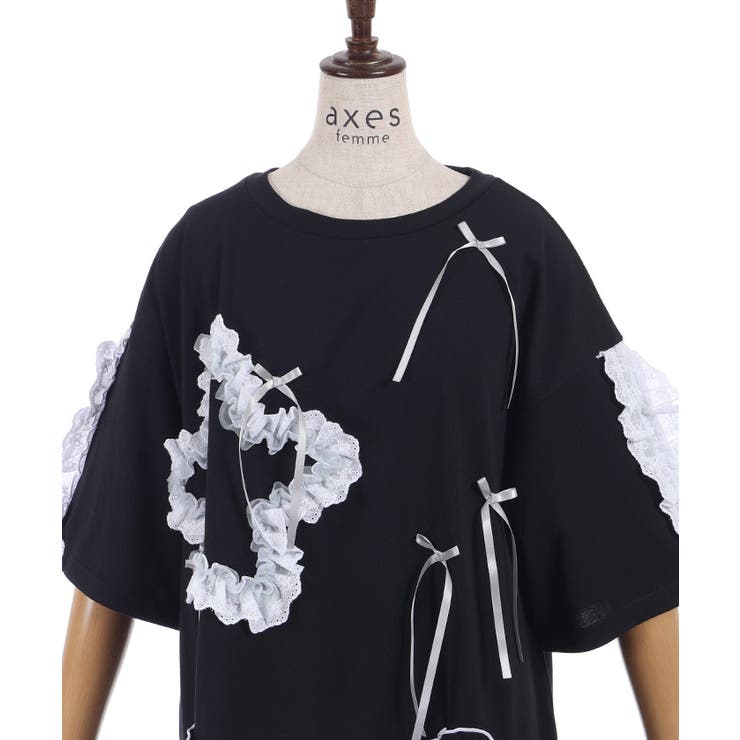星×コットンレースシャツ | axes femme | 詳細画像29 