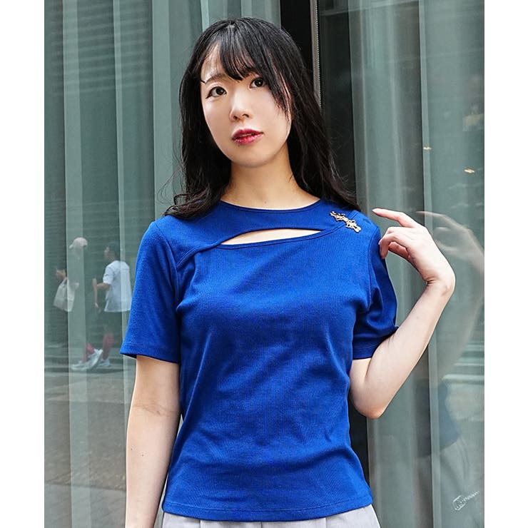 スリットデザイントップス | axes femme | 詳細画像10 