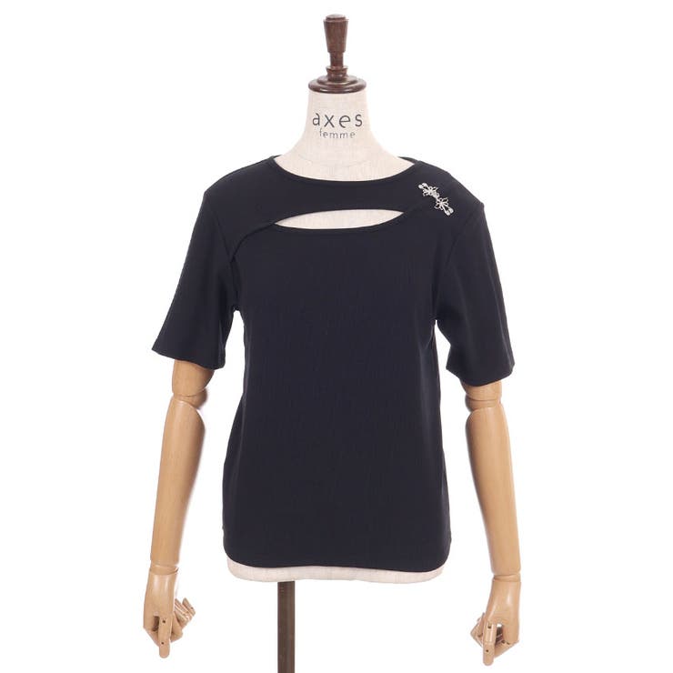 スリットデザイントップス | axes femme | 詳細画像16 