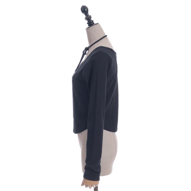 チョーカー付コルセット風プルオーバー | axes femme | 詳細画像16 