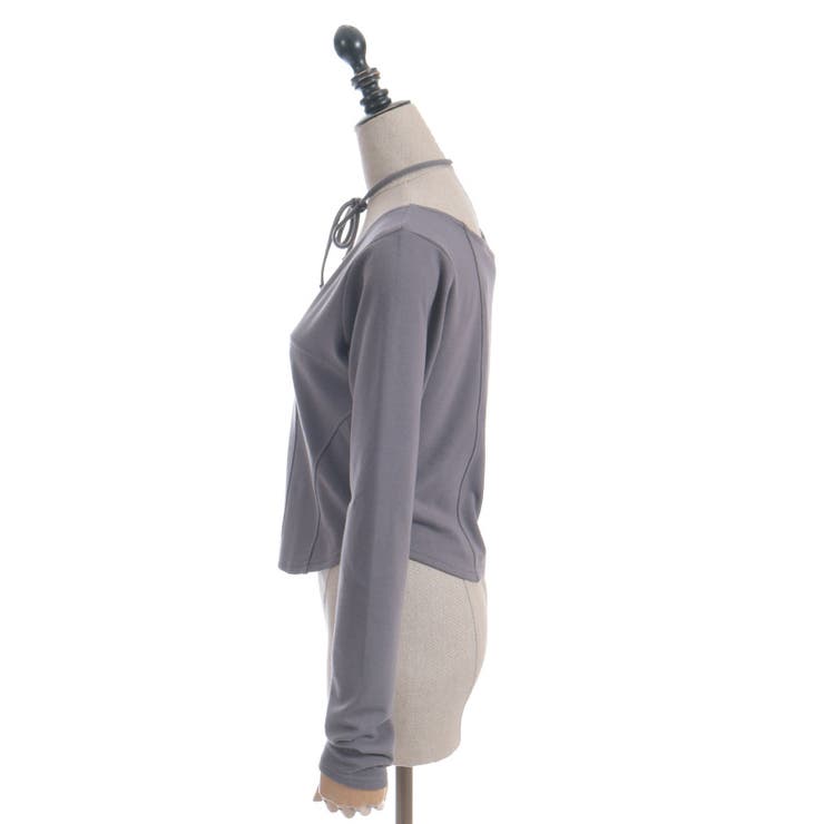 チョーカー付コルセット風プルオーバー | axes femme | 詳細画像25 