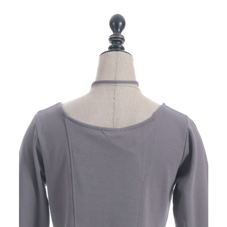 チョーカー付コルセット風プルオーバー | axes femme | 詳細画像29 