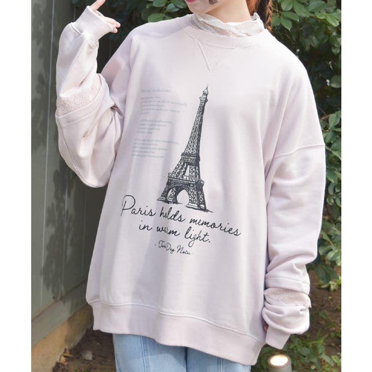 ピンク | パリトラベルＰＴトレーナー | axes femme