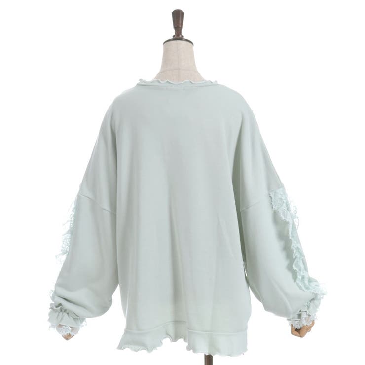 フリルハートロングトレーナー | axes femme | 詳細画像18 