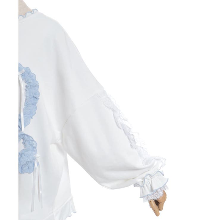 フリルハートロングトレーナー | axes femme | 詳細画像32 