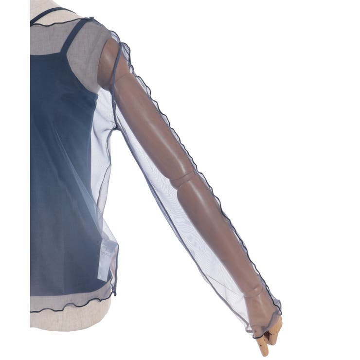 インナー付グラデシアトップス | axes femme | 詳細画像12 