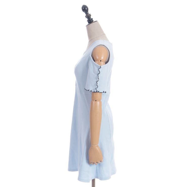 硫化染めカットミニワンピース | axes femme | 詳細画像15 