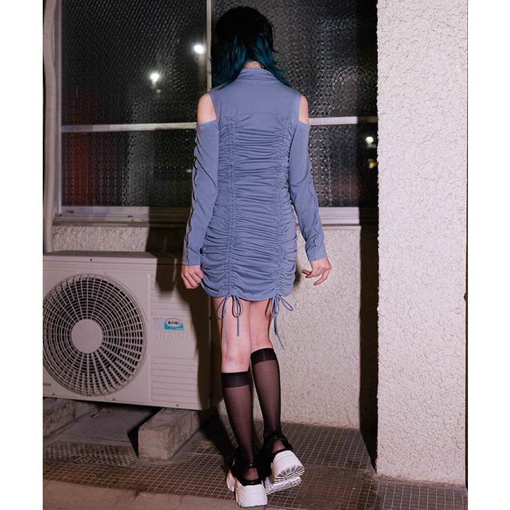 ドロストデザインカットワンピース | axes femme | 詳細画像3 