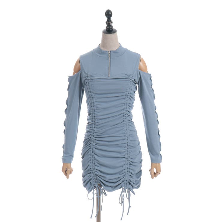 ドロストデザインカットワンピース | axes femme | 詳細画像7 