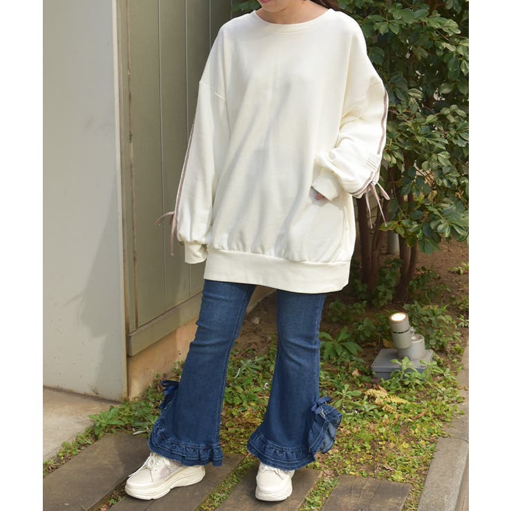 袖ラインカットチュニック | axes femme | 詳細画像10 