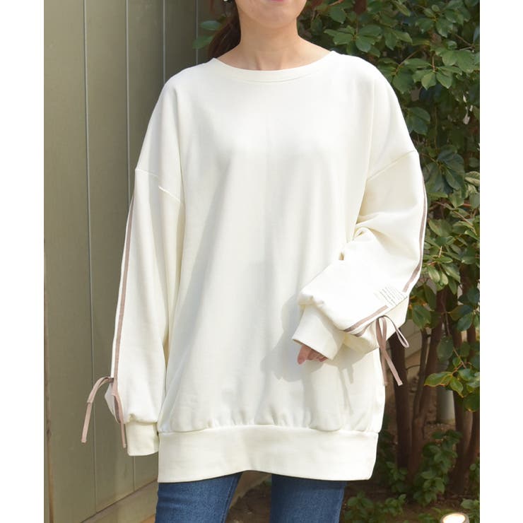 袖ラインカットチュニック | axes femme | 詳細画像7 