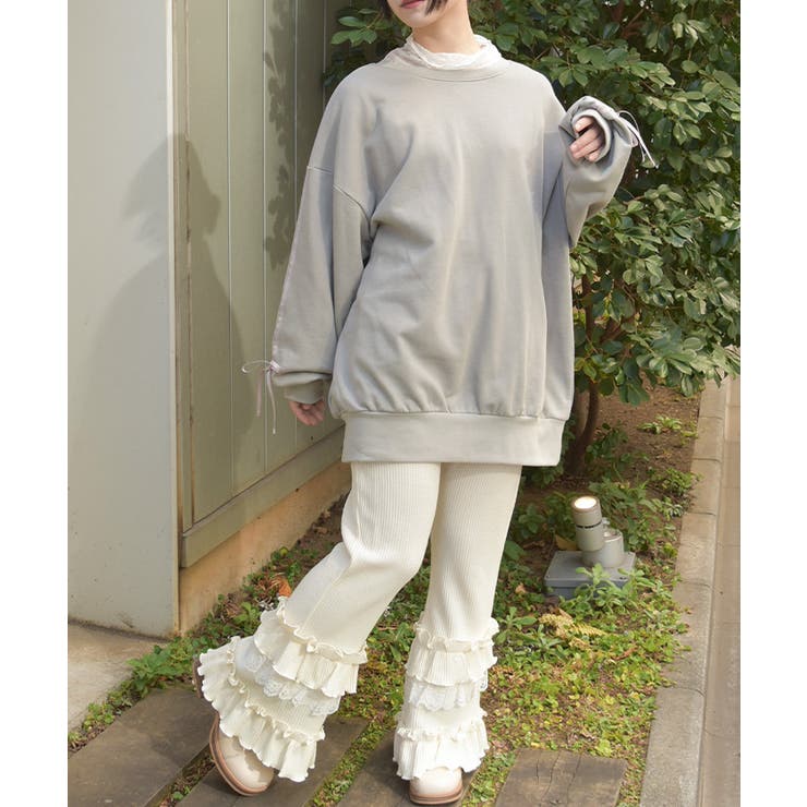 袖ラインカットチュニック | axes femme | 詳細画像9 