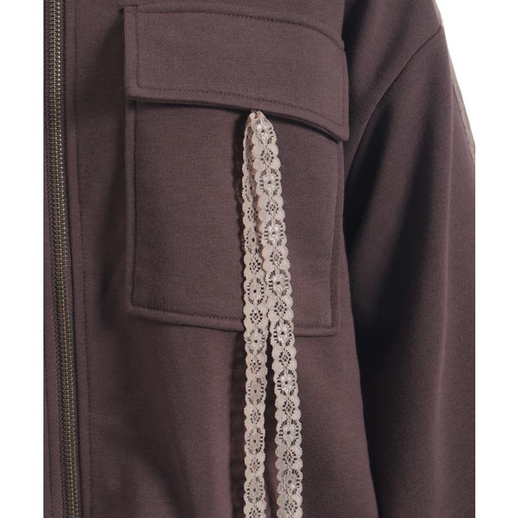 スウェットトラックジャケット | axes femme | 詳細画像15 