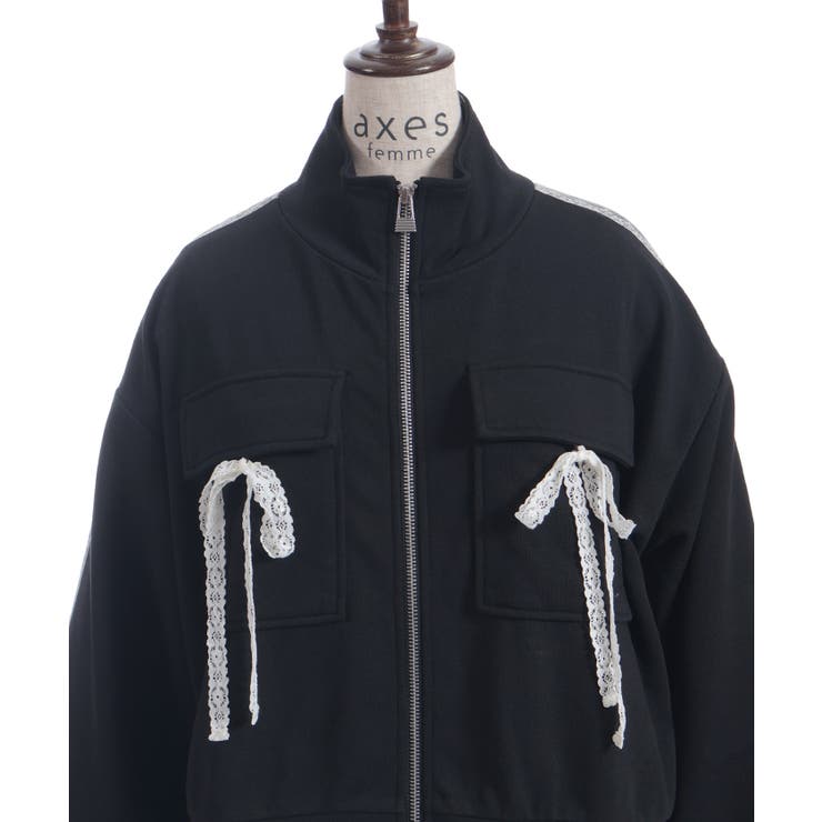 スウェットトラックジャケット | axes femme | 詳細画像22 