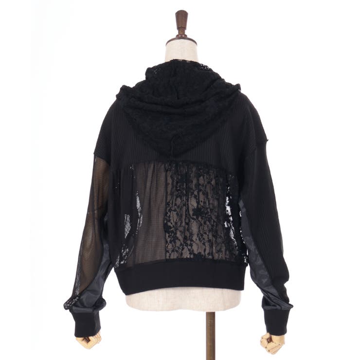 パッチワークパーカー[品番：IGAW0005364]｜axes femme（アクシーズ