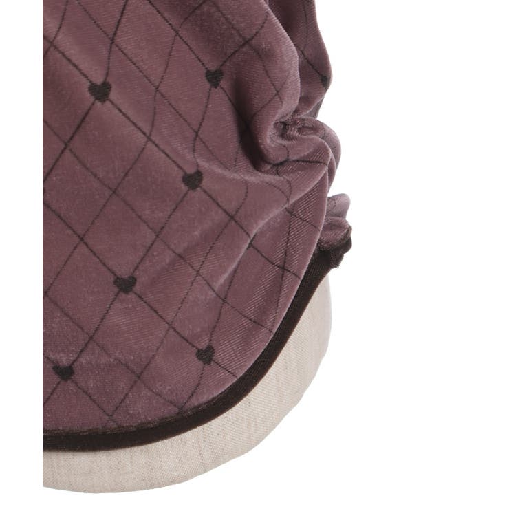 アソート柄ハート釦ベロアプルオーバー | axes femme | 詳細画像12 