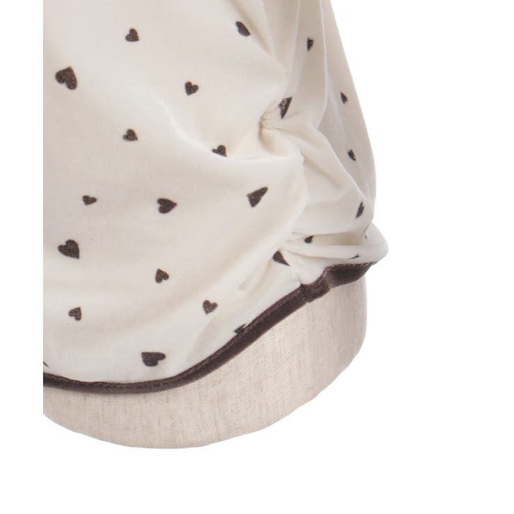 アソート柄ハート釦ベロアプルオーバー | axes femme | 詳細画像21 