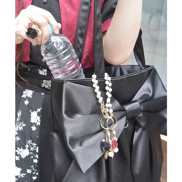 タテ型ビッグリボントート | axes femme | 詳細画像2 