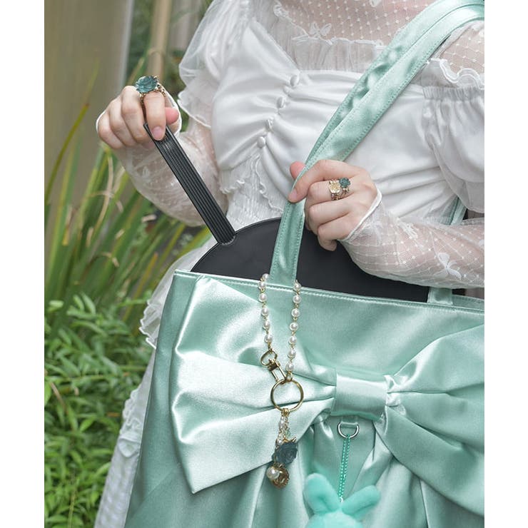 タテ型ビッグリボントート | axes femme | 詳細画像3 