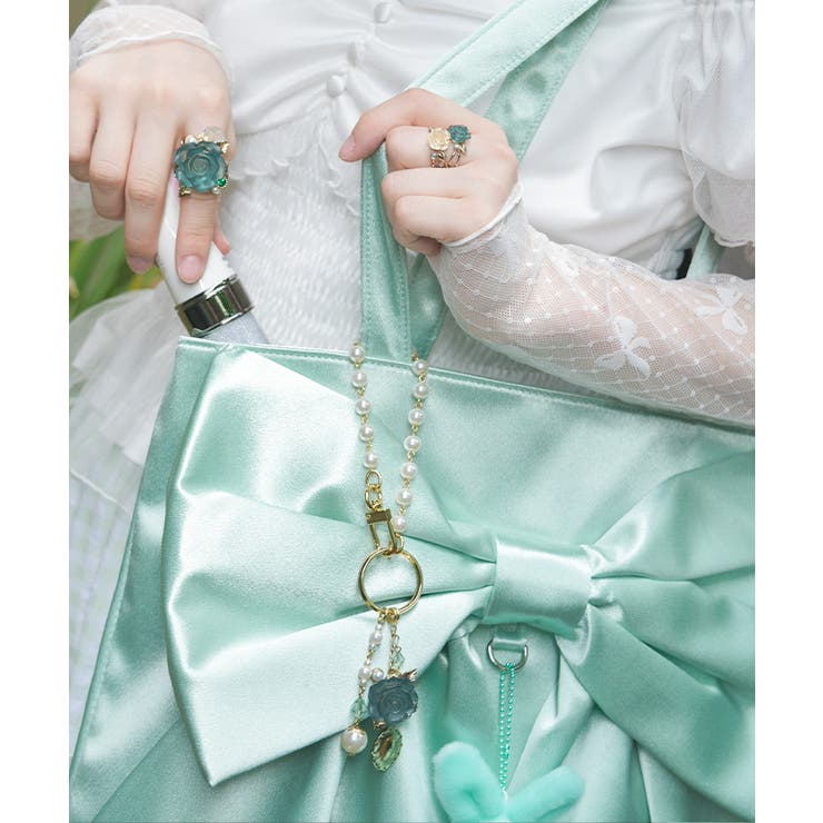 タテ型ビッグリボントート | axes femme | 詳細画像5 